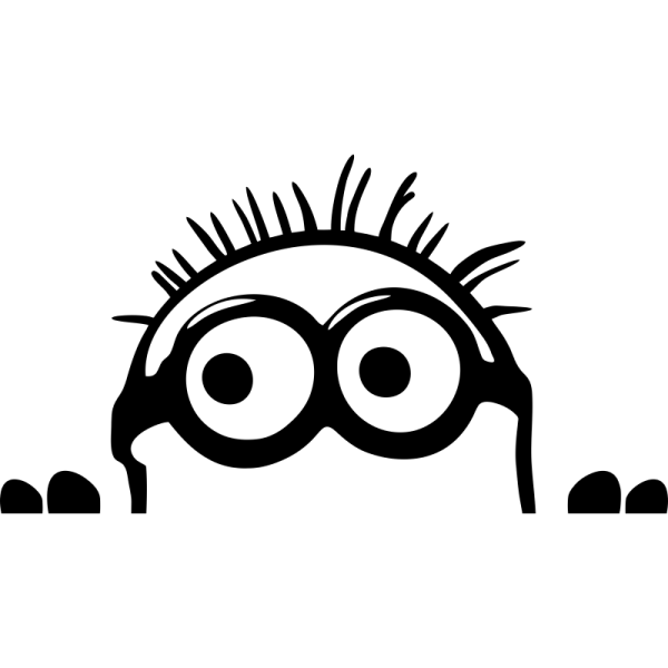 Панда трафарет