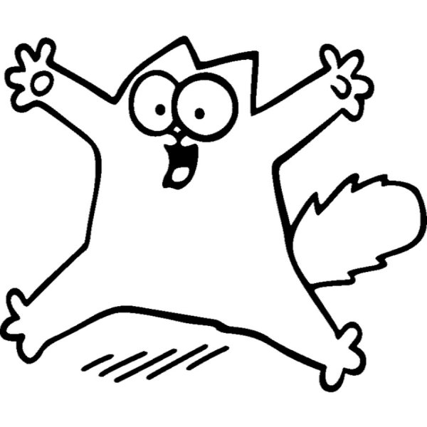 Наклейки черно белые животные