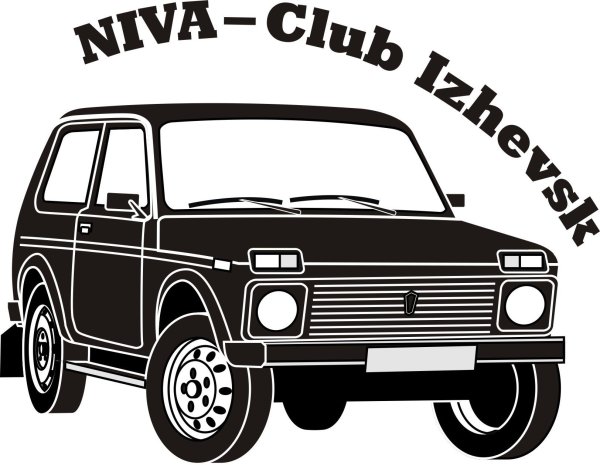 Наклейки на ниву