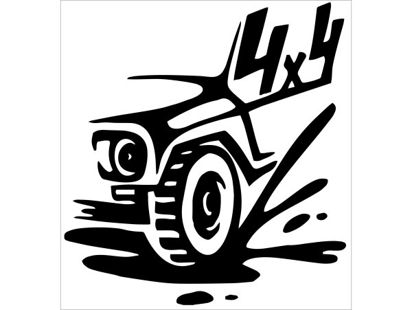 Наклейки off Road 4x4 Нива