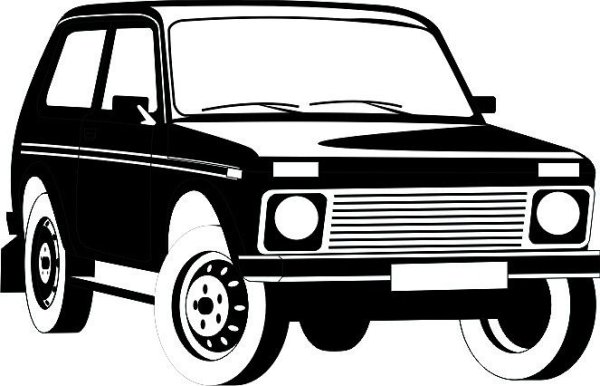 Лада Нива вектор