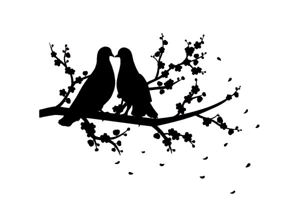 Силуэт декор