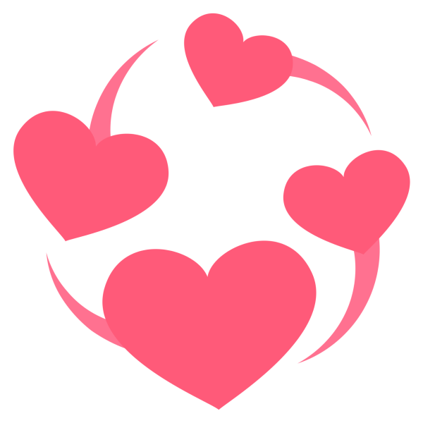 Наклейки "сердце"