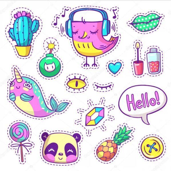 Классные наклейки