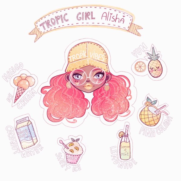 Много маленьких рисунков