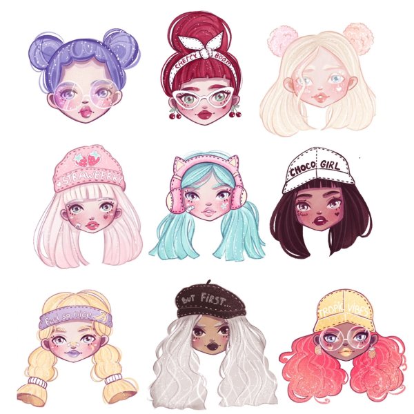 Стикеры для распечатки