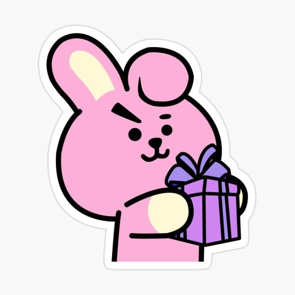 Bt21 BTS Стикеры куки