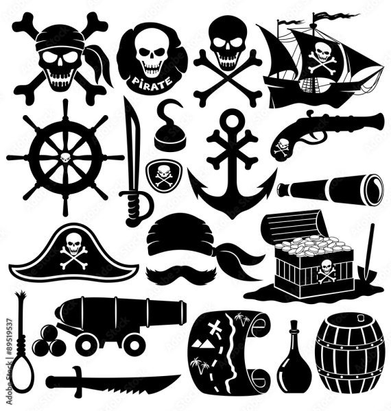 Пиратское лого