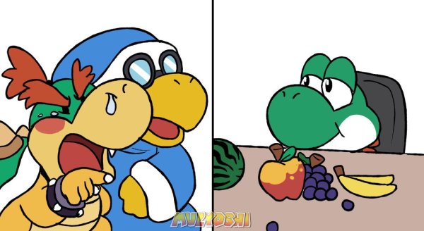 Стикеры Йоши