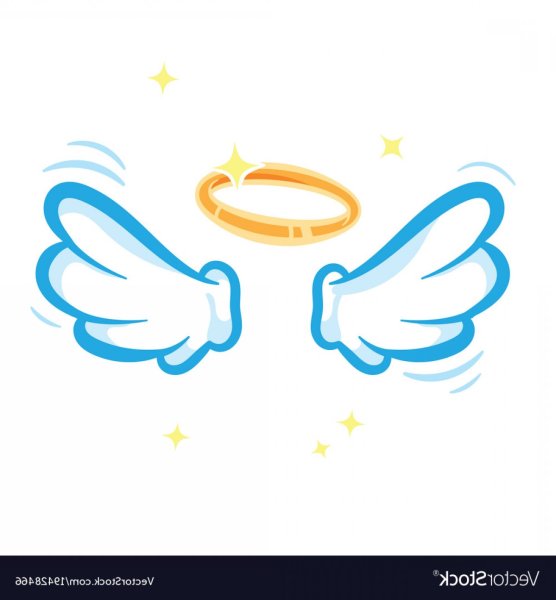 Нимб и рожки Стикеры