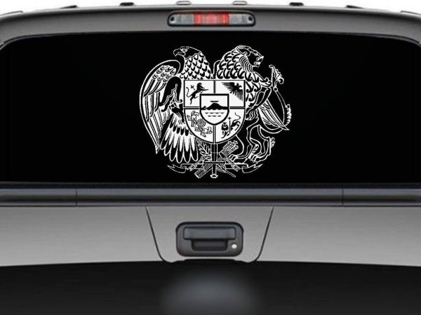 Армянские наклейки на машину