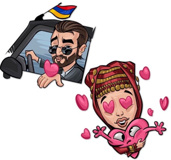 Смешные Стикеры армянские