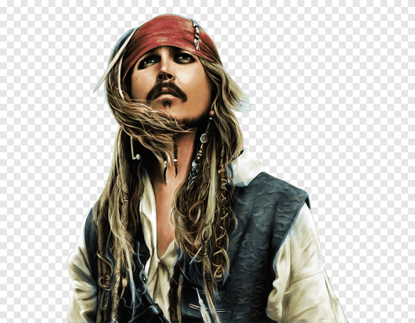 Джонни Депп на прозрачном фоне
