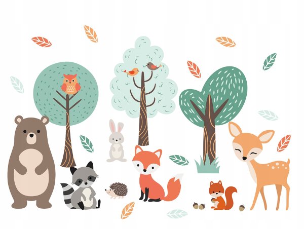 Животные в скандинавском стиле