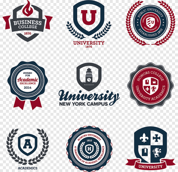 Наклейки University
