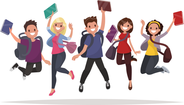 Выпускник на прозрачном фоне