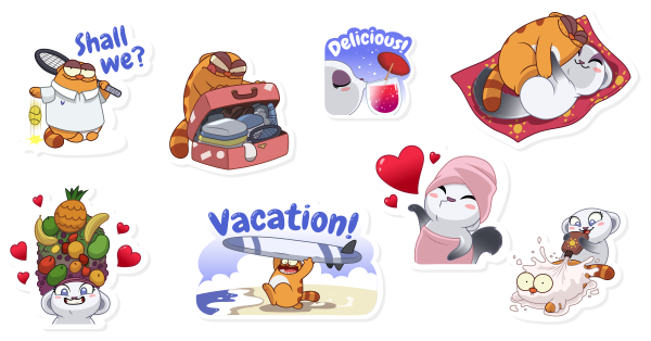 ЛЕГКЭТ Стикеры из вайбера