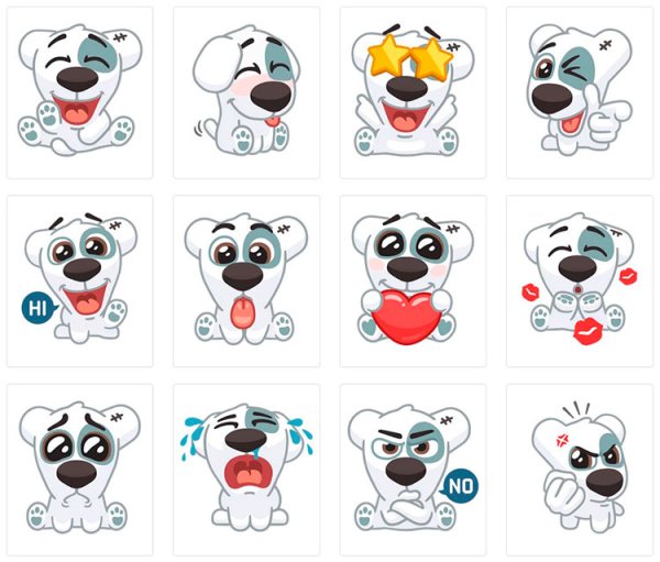 Спотти Стикеры