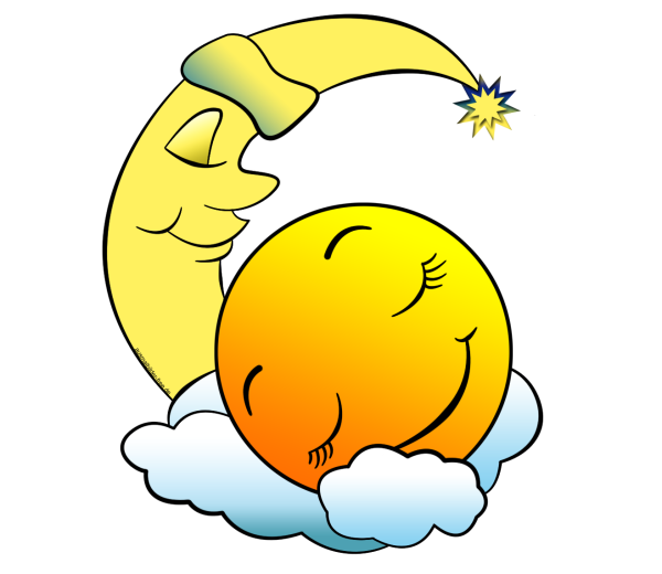 Заяц спит на облаке