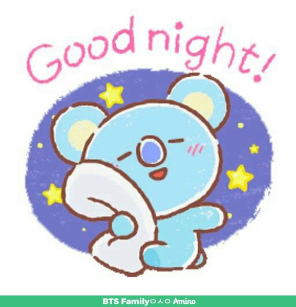 Стикеры спокойной ночи