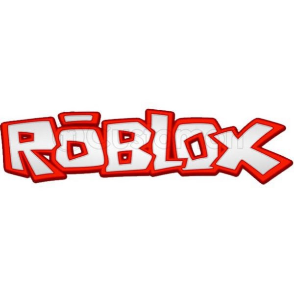 РОБЛОКС надпись на белом