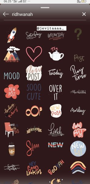Креативные Стикеры для инстаграмма