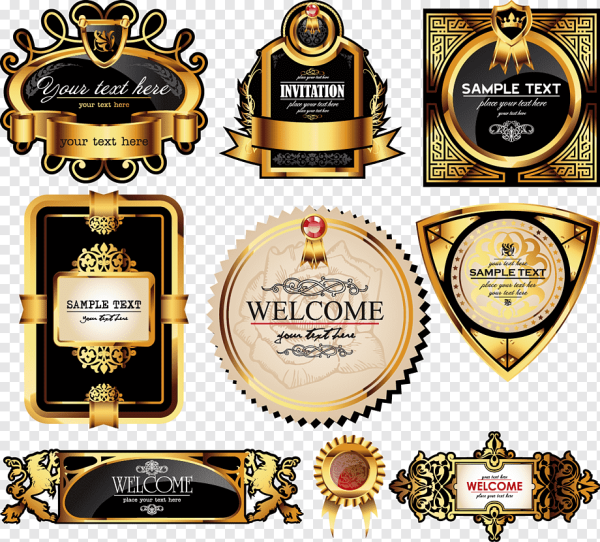 Этикетка на бутылку