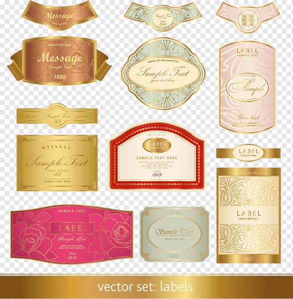 Наклейка на полотенце бутылку