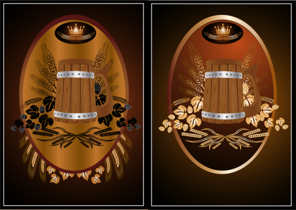 Этикетка разливного пива