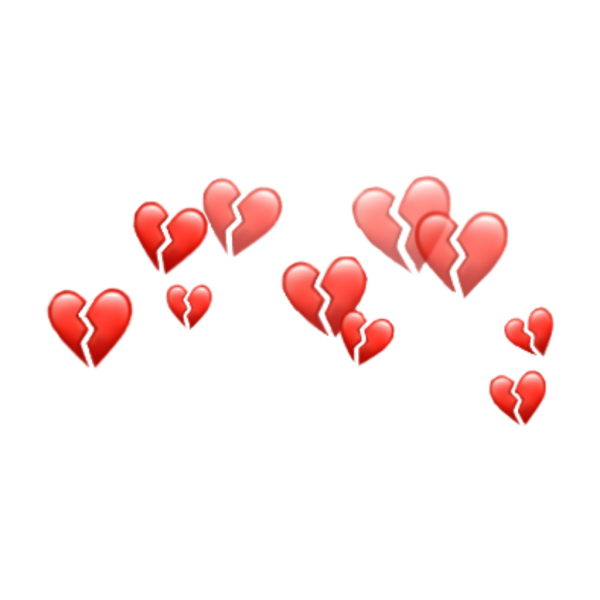 Сердечки не ад головой