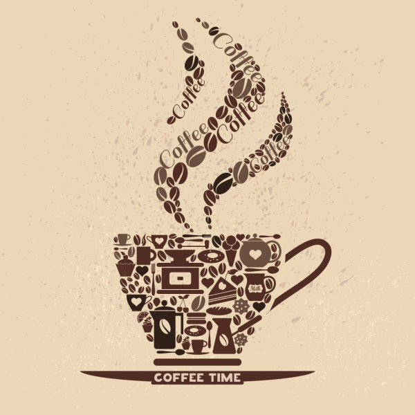 Стилизованная чашка