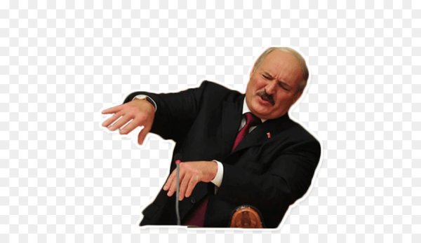 Александр Лукашенко на белом фоне