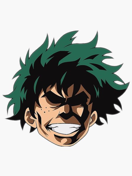 Наклейки моя геройская Академия