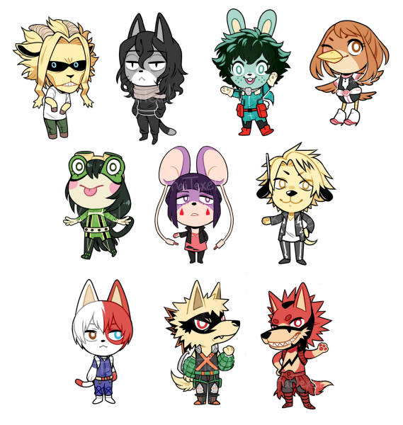 Моя геройская Академия Чиби