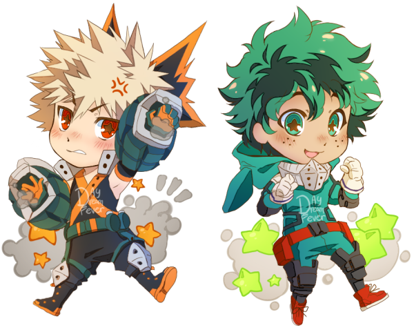 Аниме моя геройская Академия Чиби