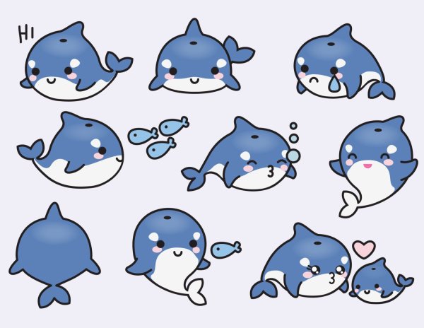 Наклейки с животными