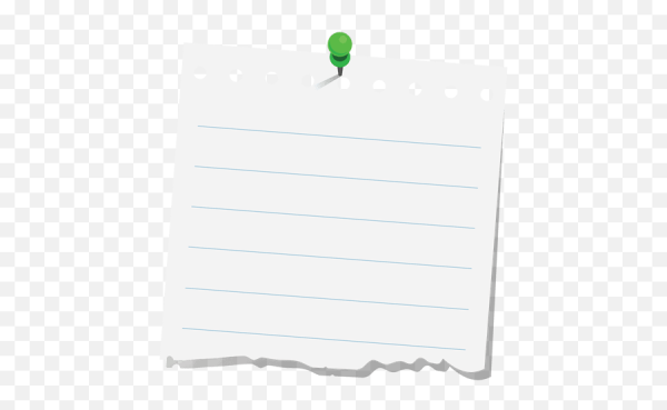 Листы для заметок без фона