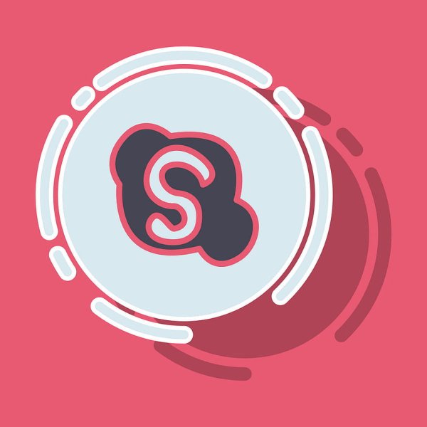 Значок человек скайп