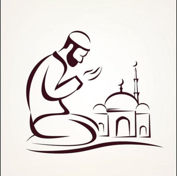 Рамадан мечеть вектор