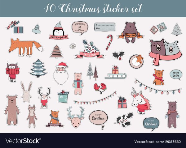 Стикер Винтер фан колор