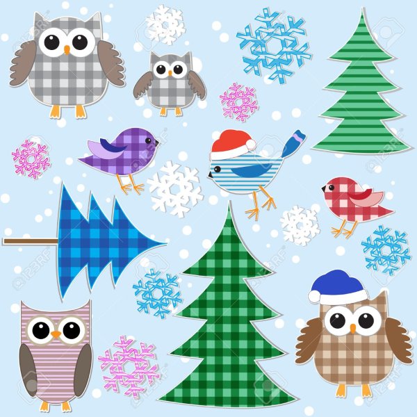 Стикеры cozy Winter