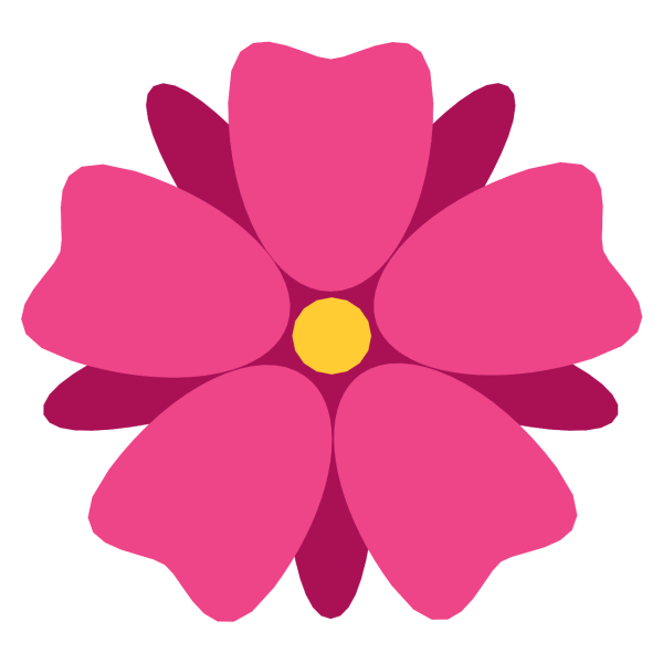 Смайлик цветочек