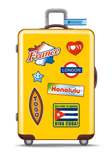 Стикеры на багаж