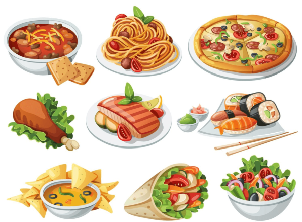 Картинки готовых блюд для детей