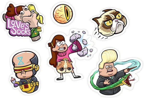 Стикер готово