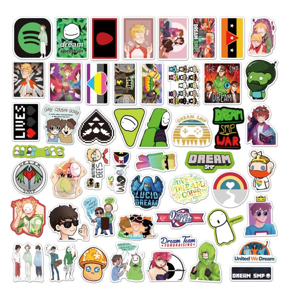 Наклейки Dream smp