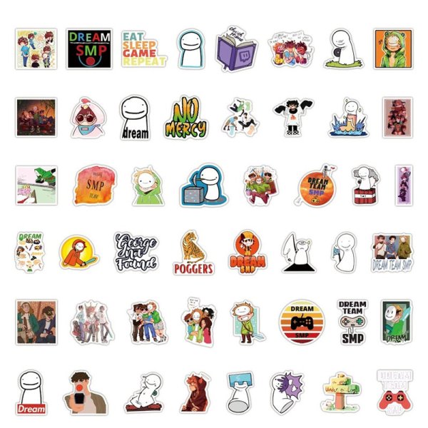 Наклейки Dream smp