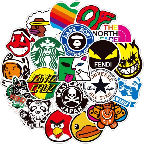 Стикеры с логотипом