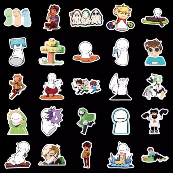 Наклейки Dream smp