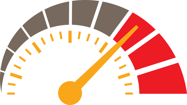 Спидометр нарисованный